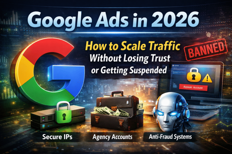 Google Ads in 2026: How to Scale Traffic Without Losing Trust or Getting Suspended