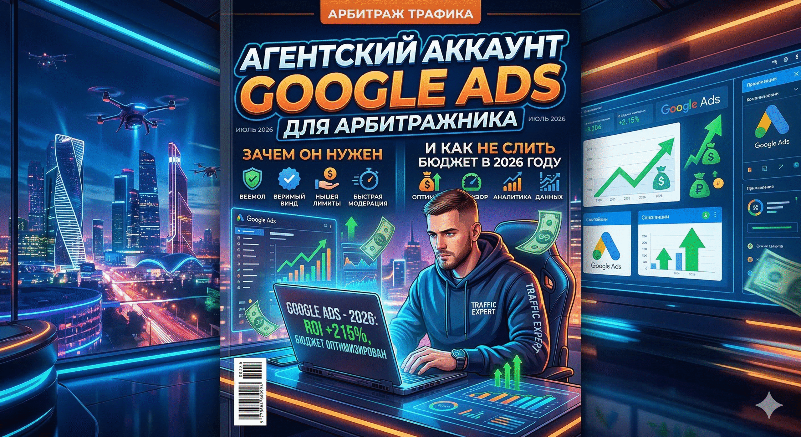 Агентский аккаунт Google Ads для арбитража — полный гайд 2026