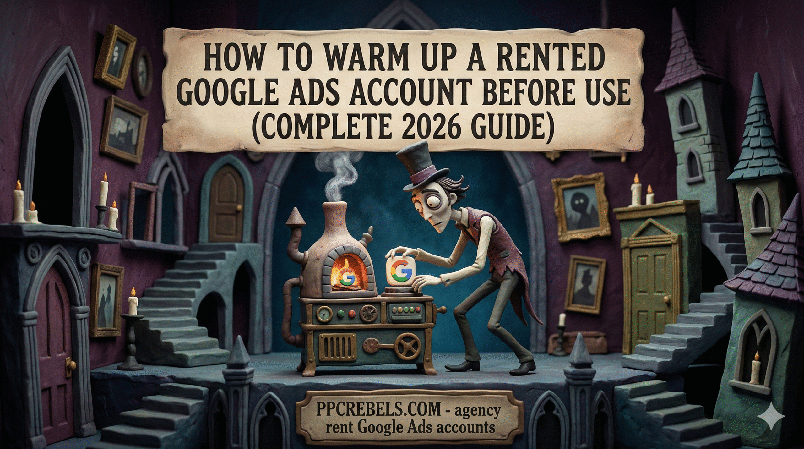 How to Warm Up a Rented Google Ads Account Before Use (2026 Guide)