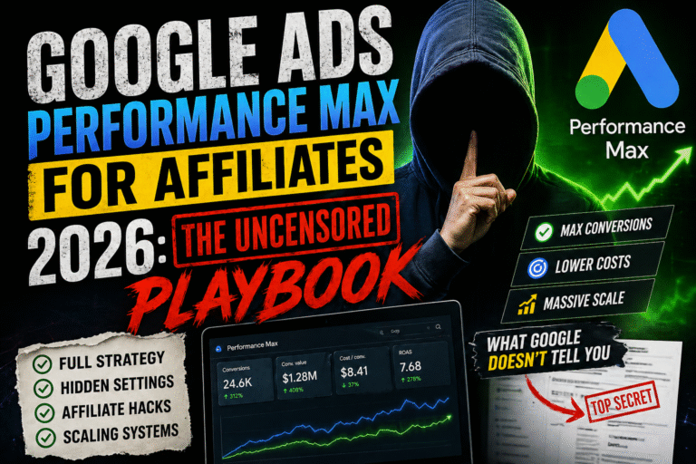 Google Ads Performance Max for Affiliates 2026: Full Guide