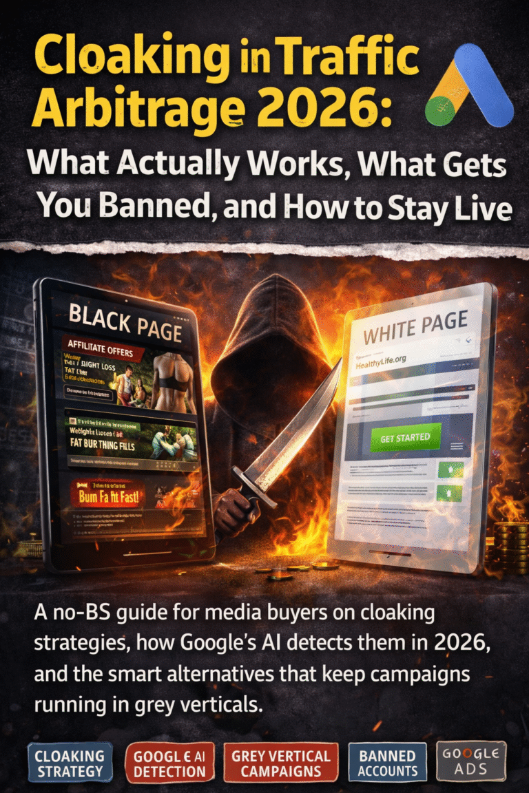 Cloaking in Traffic Arbitrage 2026: What Actually Works, What Gets You Banned, and How to Stay Live