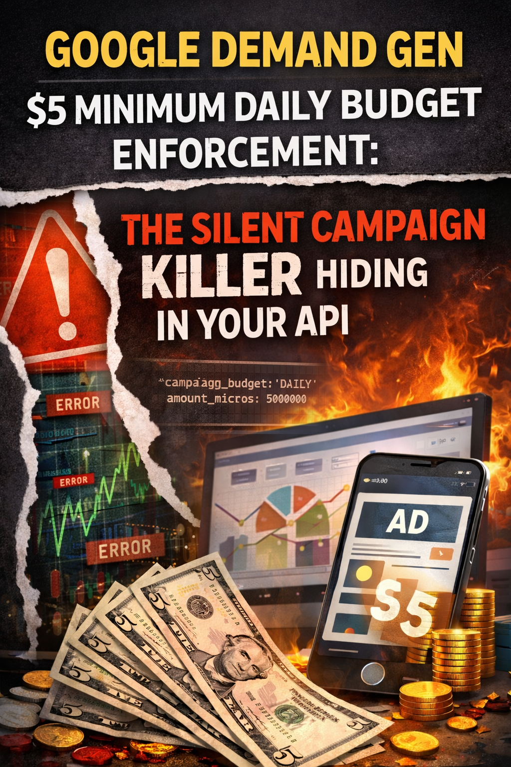 Google Demand Gen $5 Minimum Budget Enforcement (April 2026): What Every PPC Manager Must Know Before Their Campaigns Break