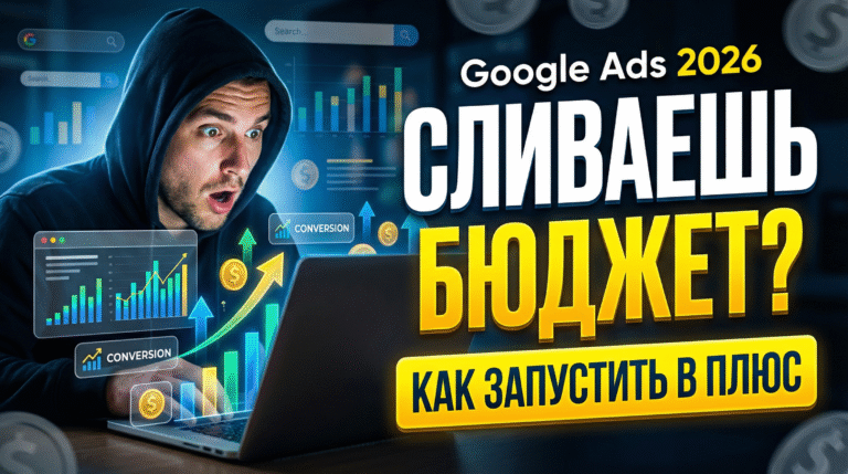 Google Ads в 2026 году: как запустить прибыльную рекламу, а не просто покупать клики