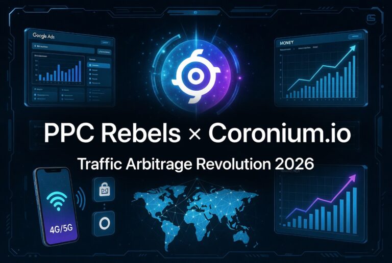PPC Rebels and Coronium.io: The Ultimate Traffic Arbitrage Power Combo for 2026