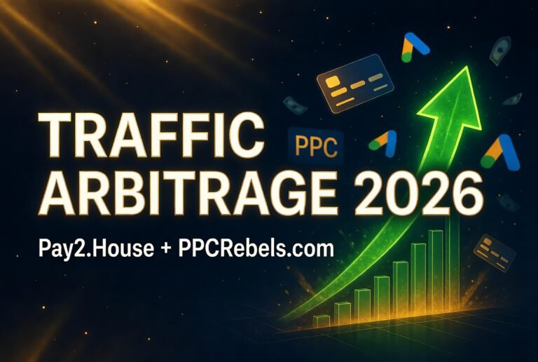 Revolution in Traffic Arbitrage 2026: How Pay2.House and PPCRebels.com Are Changing the Rules of the Game