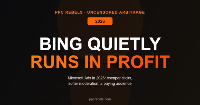 Microsoft Ads Bing for affiliate marketing 2026