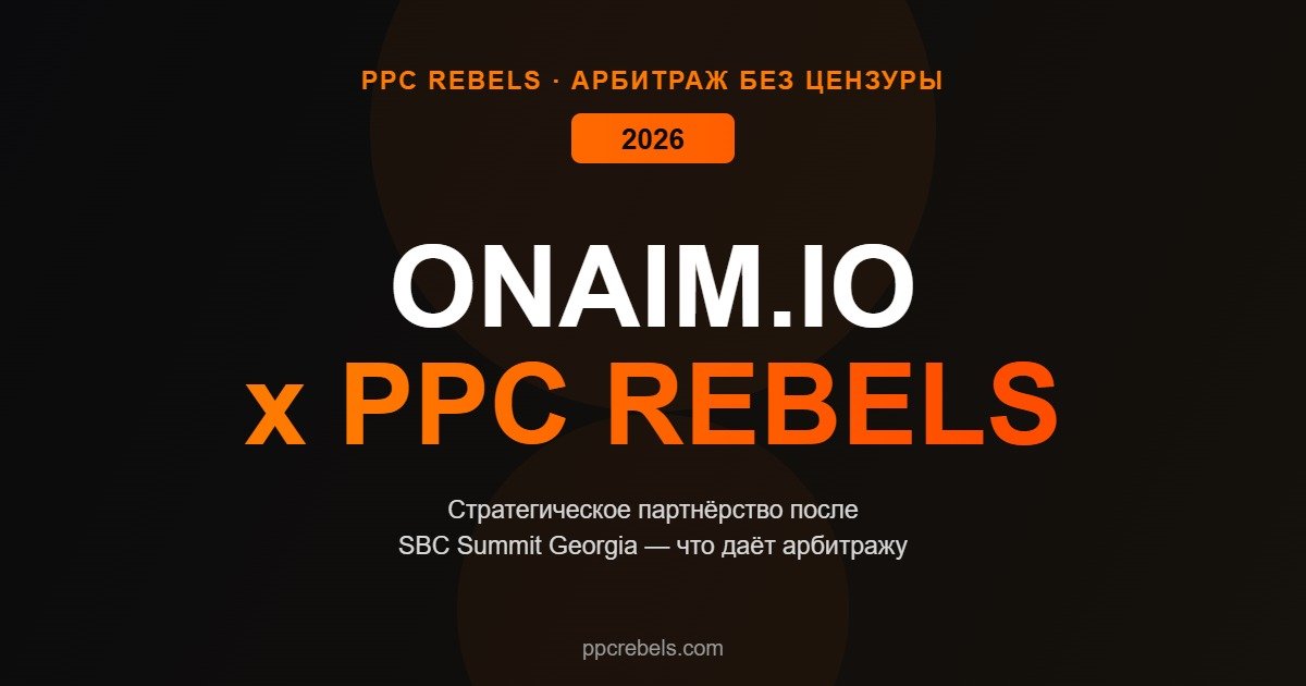 PPC Rebels и Onaim.io стратегическое партнёрство