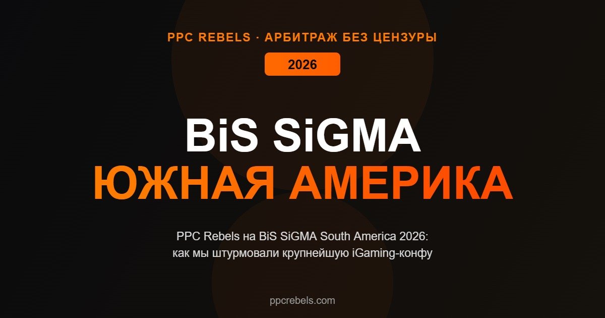 PPC Rebels на BiS SiGMA South America 2026