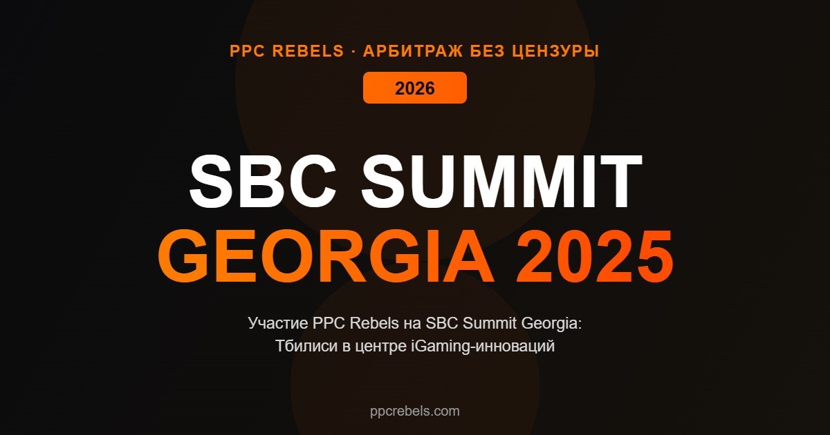 PPC Rebels SBC Summit Georgia 2025 Тбилиси