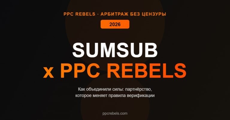 PPC Rebels и Sumsub верификация KYC