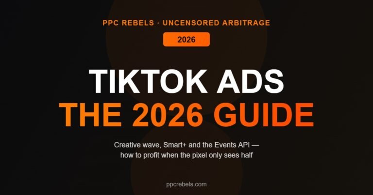 TikTok advertising in 2026: Smart+, creatives and Events API