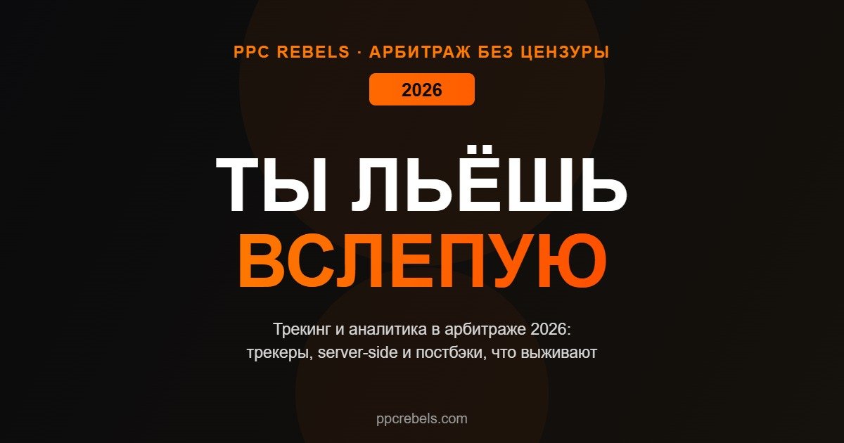 Трекинг и аналитика в арбитраже трафика 2026