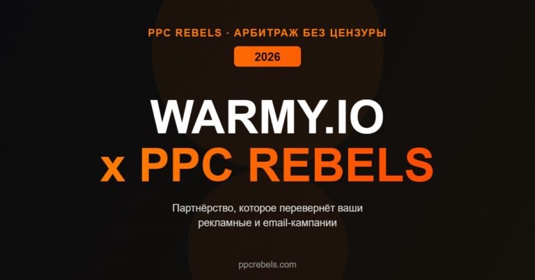 PPC Rebels и Warmy.io email-маркетинг