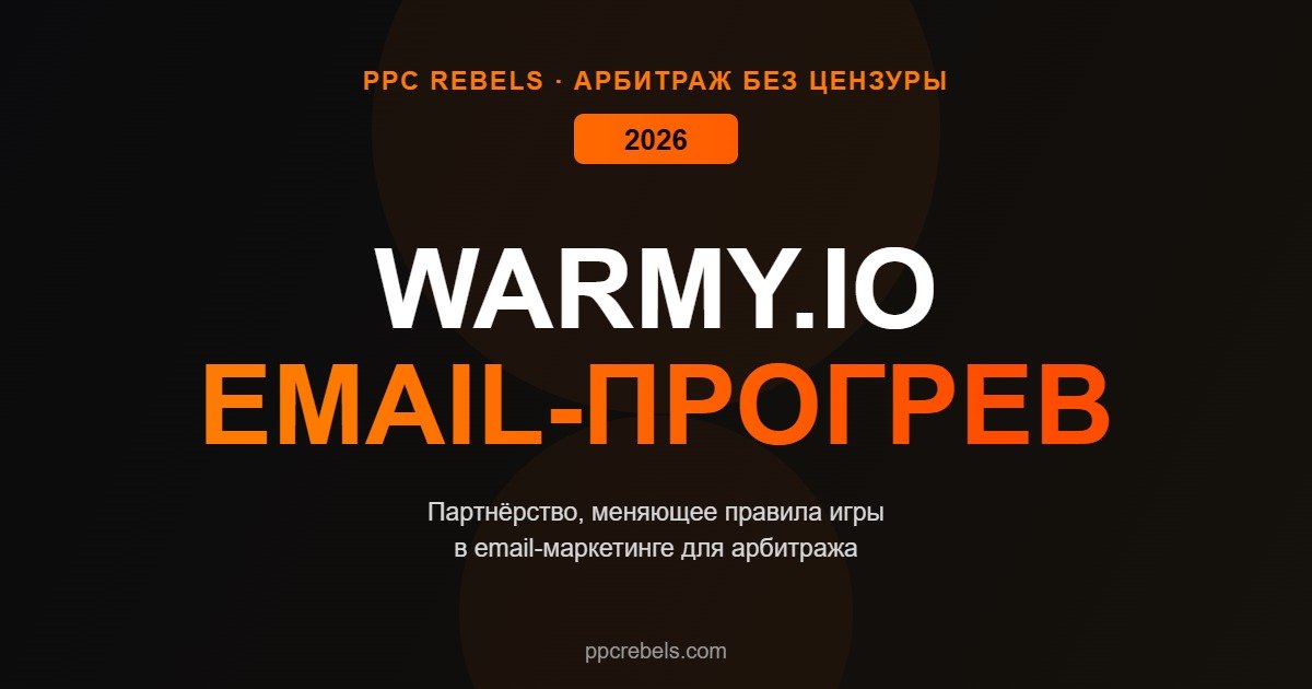 PPC Rebels и Warmy.io email-маркетинг