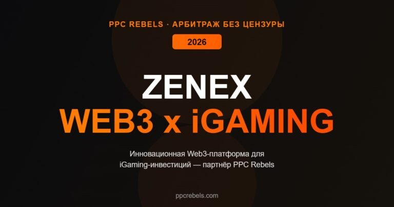 Zenex Web3 платформа PPC Rebels