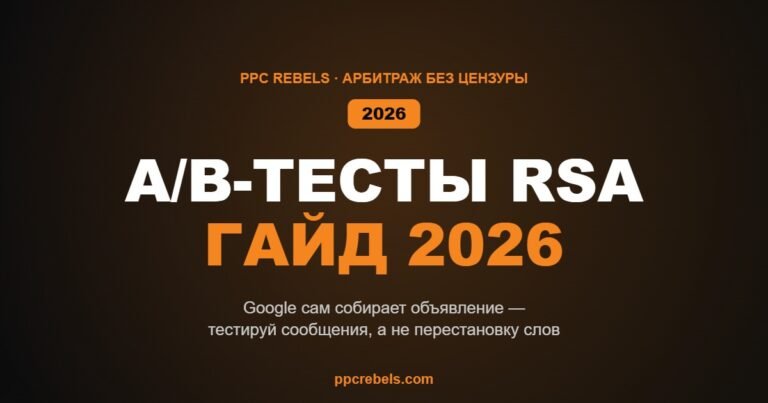 A/B-тесты объявлений RSA в 2026