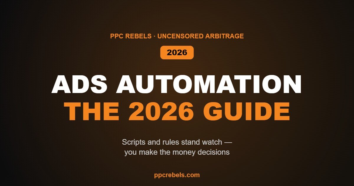 Google Ads automation in 2026: scripts and rules