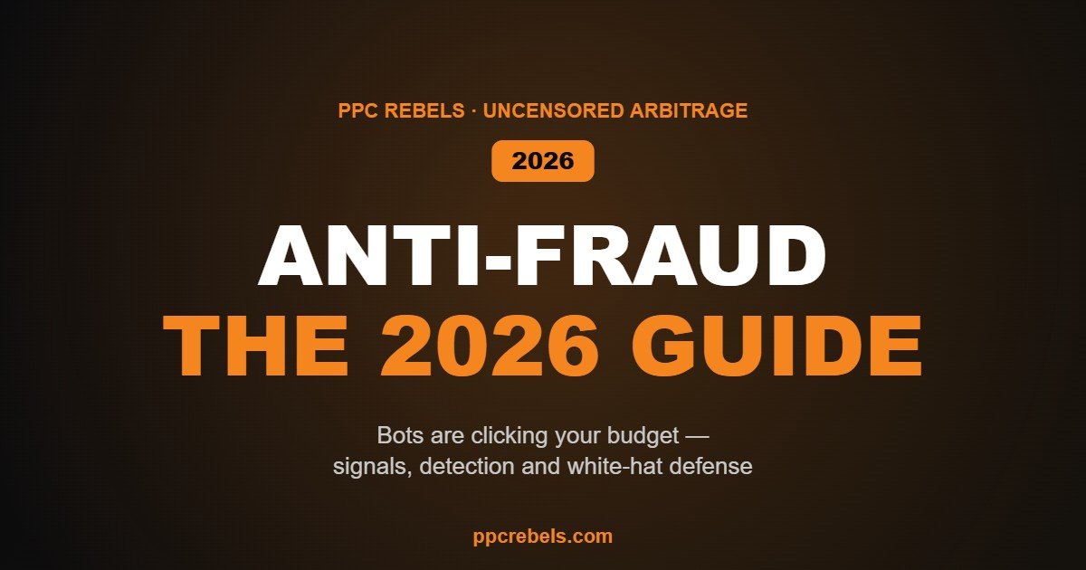 Traffic anti-fraud in 2026