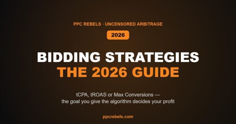 Google Ads bidding strategies in 2026