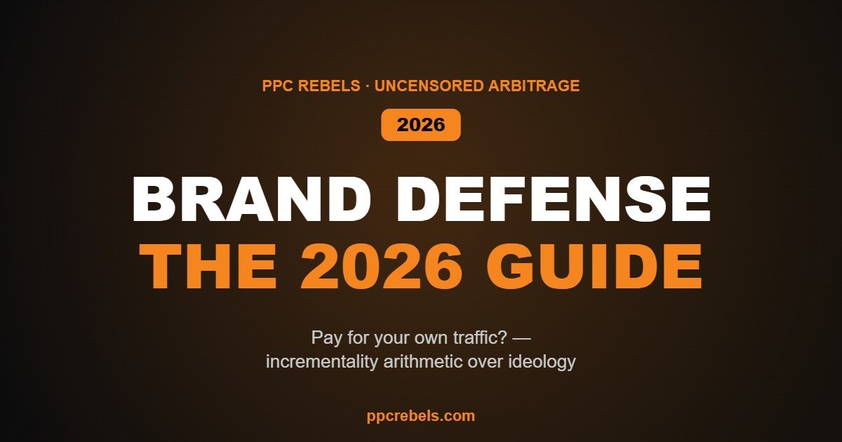 Brand defense in search in 2026