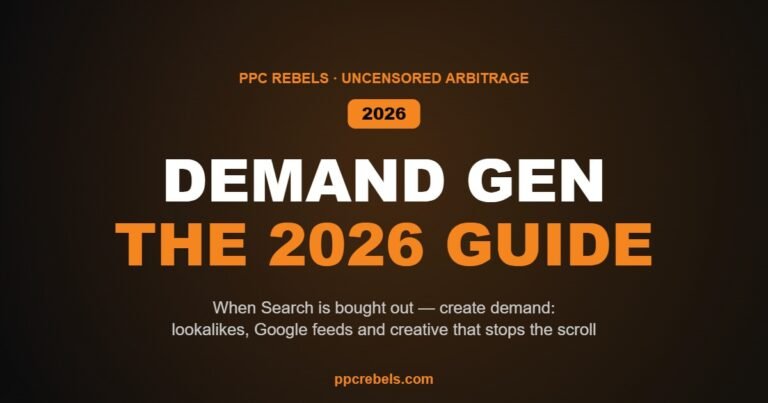 Demand Gen in Google Ads in 2026