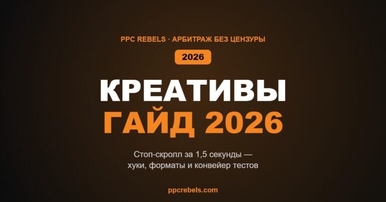 Рекламные креативы для лент в 2026