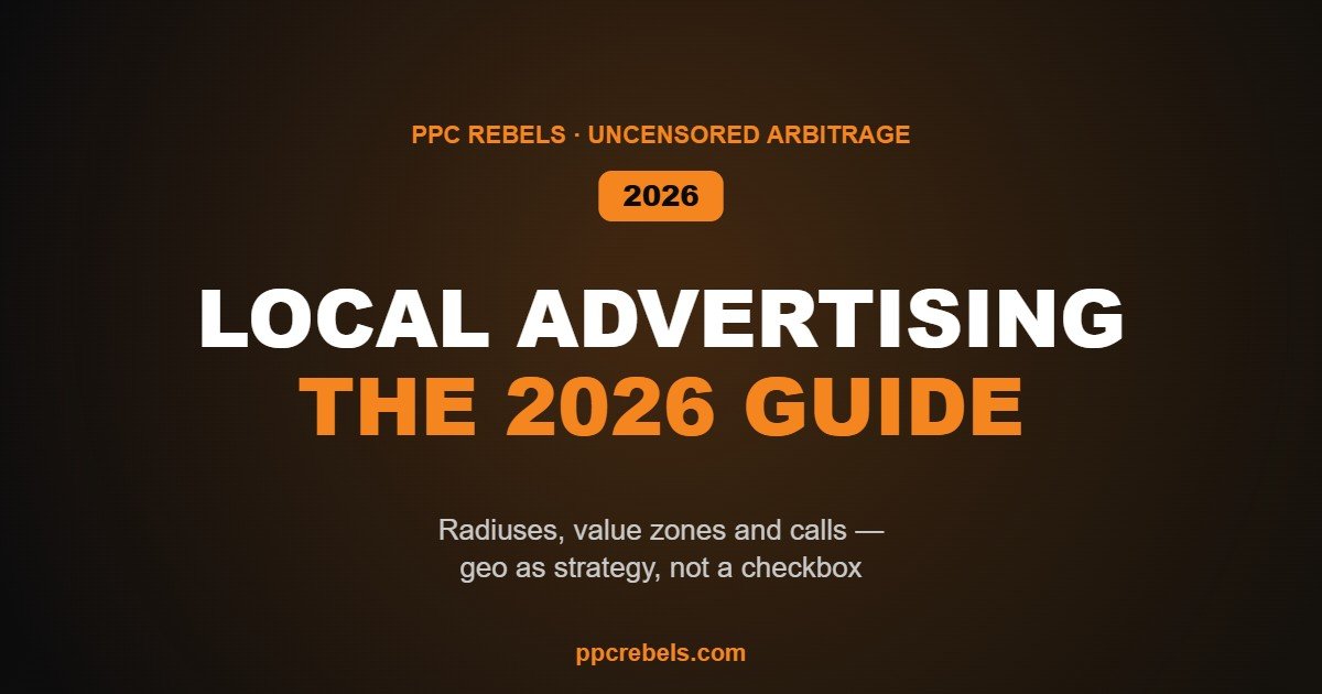 Local advertising in 2026: geotargeting as strategy