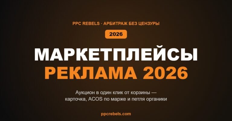 Реклама на маркетплейсах в 2026