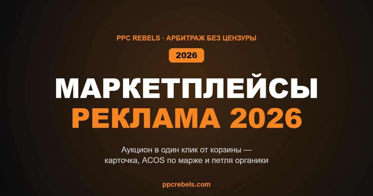 Реклама на маркетплейсах в 2026