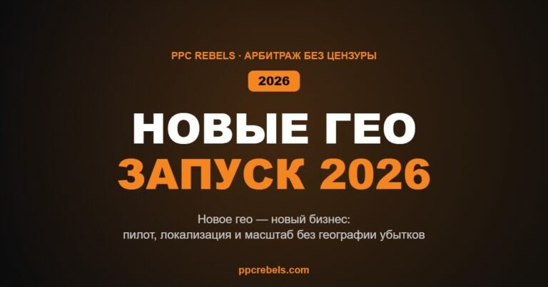 Международный запуск кампаний в 2026