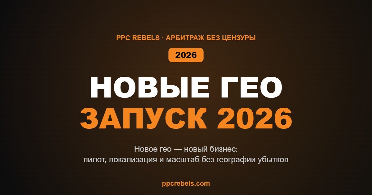 Международный запуск кампаний в 2026
