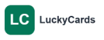 LuckyCards — логотип сервиса | каталог сервисов для арбитража трафика PPC Rebels
