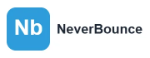 NeverBounce — логотип сервиса | каталог сервисов для арбитража трафика PPC Rebels