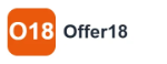 offer18 — логотип сервиса | каталог сервисов для арбитража трафика PPC Rebels