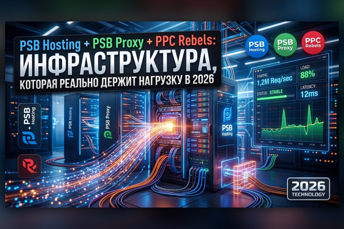PSB Hosting, PSB Proxy и PPC Rebels — инфраструктура для арбитража трафика в Google Ads 2026