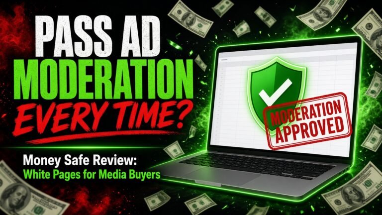 Money Safe review - white pages for media buyers